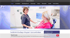 Desktop Screenshot of centrum-klinikken.dk